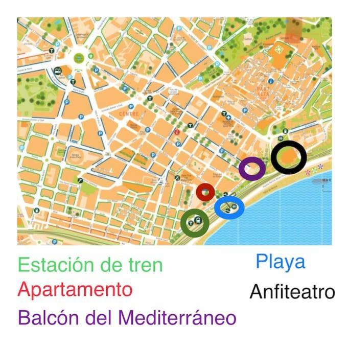 شقة Piso Centrico En La Playa Junto La Rambla تاراغونا المظهر الخارجي الصورة